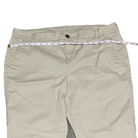 Old Navy Tan Khaki Skinny Pants Business Casual Dress Plus Women’s Sz 16 - Picture 7 of 10